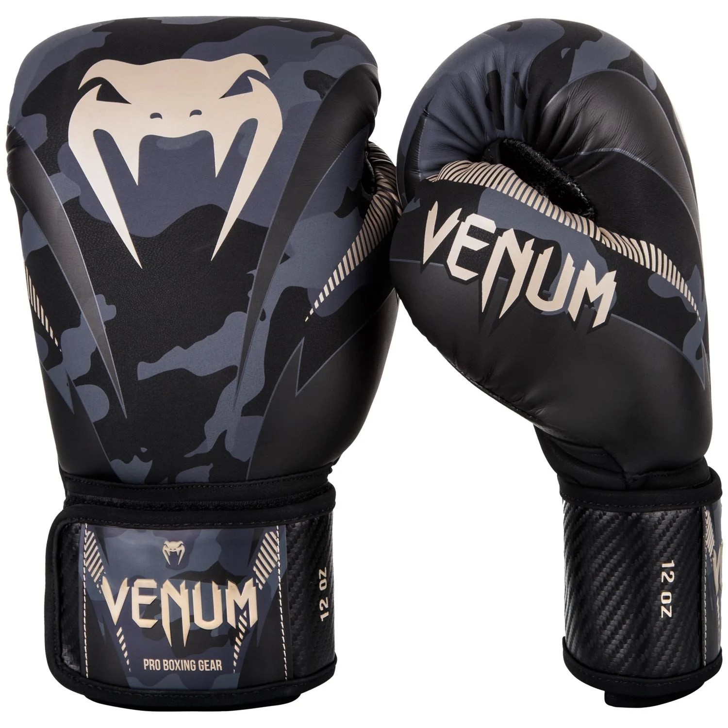 Боксови Ръкавици - Venum Impact Boxing Gloves - Dark Camo/Sand