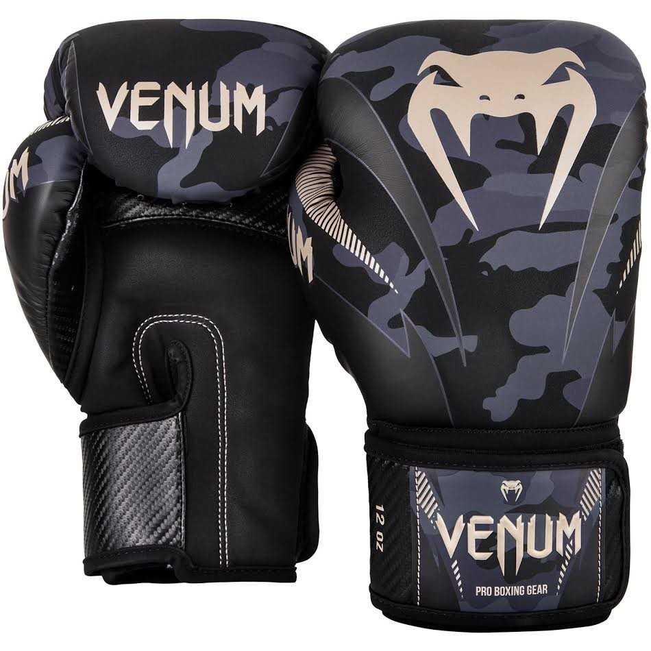 Боксови Ръкавици - Venum Impact Boxing Gloves - Dark Camo/Sand
