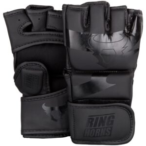 ММА Ръкавици - Ringhorns Charger MMA Gloves - Black/Black