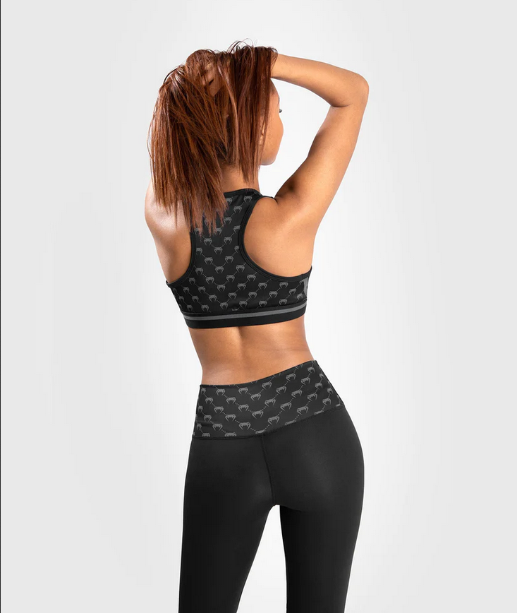 Дамски клин - Venum Monogram Leggings - Black/Pink Gold