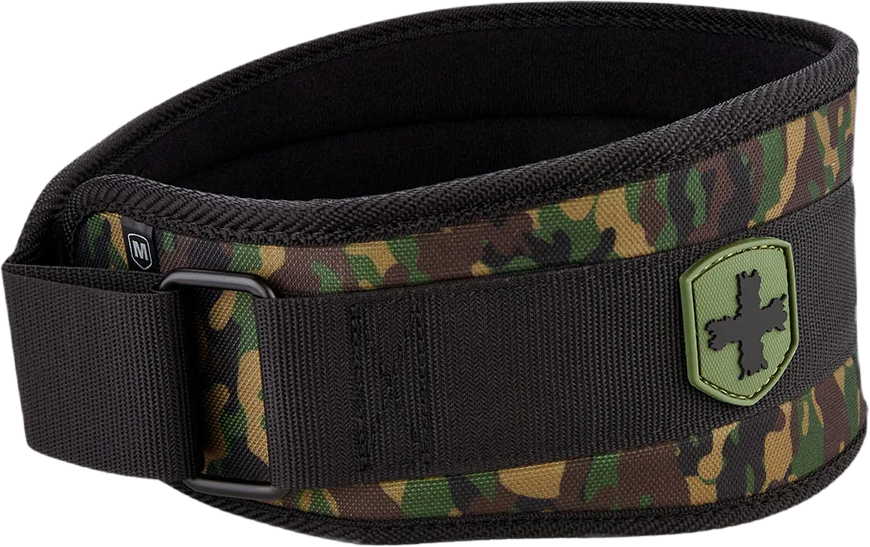 Тренировъчен колан / Foam Core Belt 12.5 cm - Woodland Camo