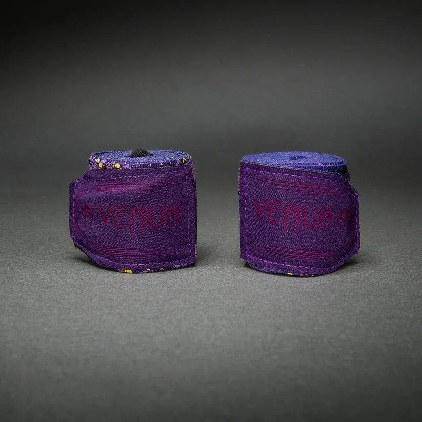 Бинтове - VENUM - Santa Muerte Handwraps - Purple -4 m