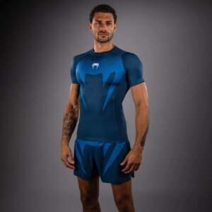 Рашгард - Venum No Gi Rashguard Short Sleeves-Indigo