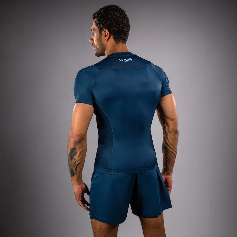 Рашгард - Venum No Gi Rashguard Short Sleeves-Indigo