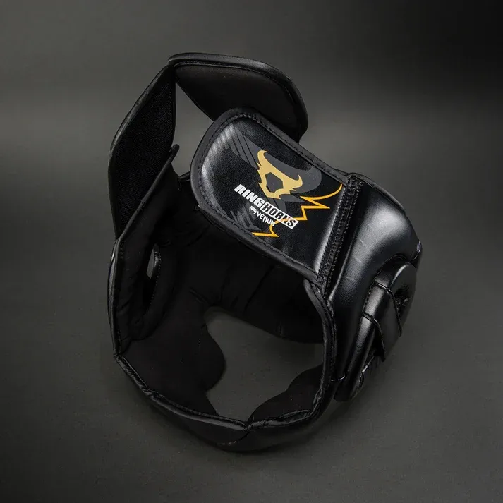 Протектор за глава / Каска - Ringhorns Charger Headgear - Black/Gold