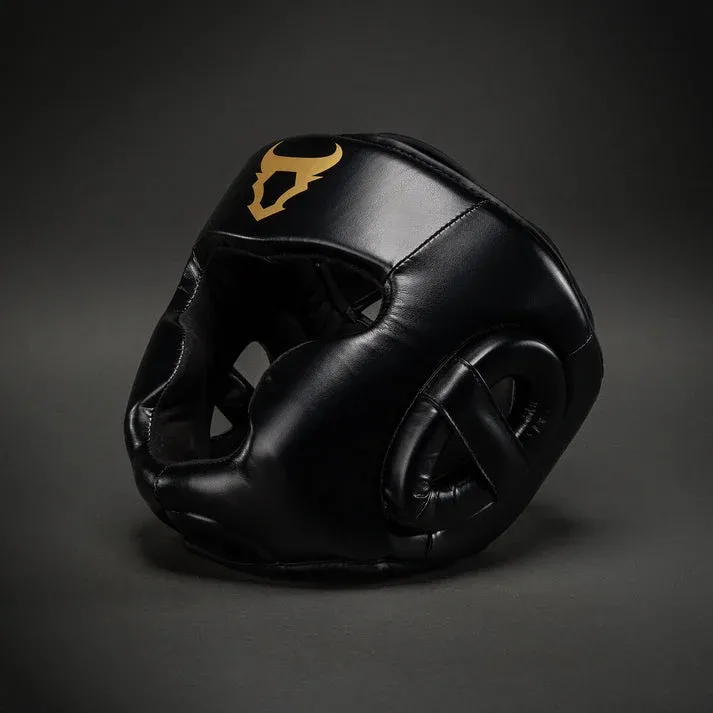Протектор за глава / Каска - Ringhorns Charger Headgear - Black/Gold