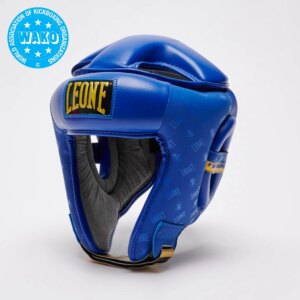 Протектор за глава - Leone - DNA Blue - WAKO Approved