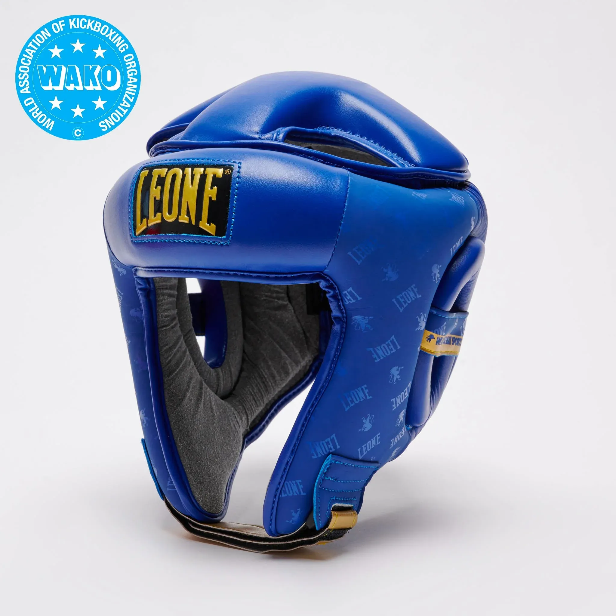 Протектор за глава - Leone - DNA Blue - WAKO Approved